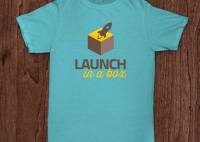 Launch in a Box tee